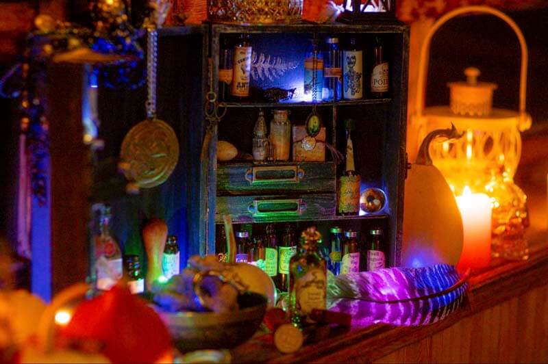Halloween themed bar  Halloween bar, Halloween party themes
