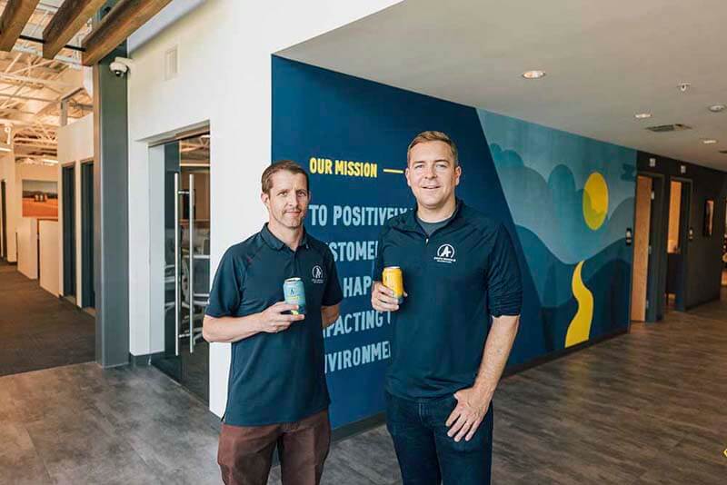Athletic Brewing Co. co-founders Bill Shufelt and John Walker