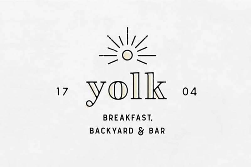 Logo for yolk - Breakfast, Backyard & Bar