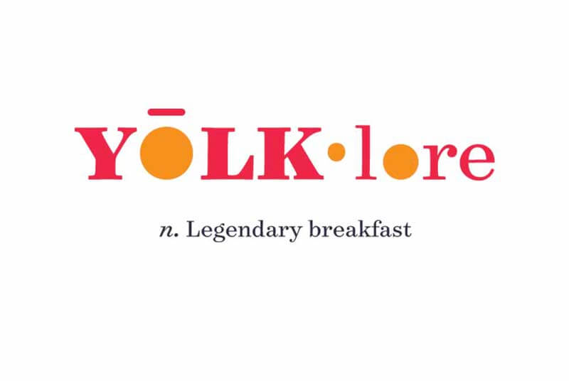 Logo for Yolklore - Legendary Breakfast