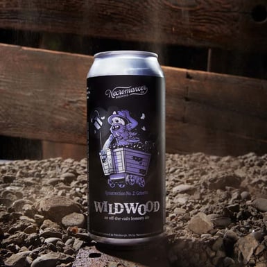 Necromancer Wildwood beer can