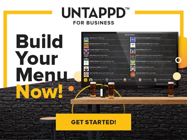 Free trial of Untappd for Business banner